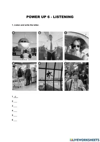 PU6 - RW 4-6 Listening