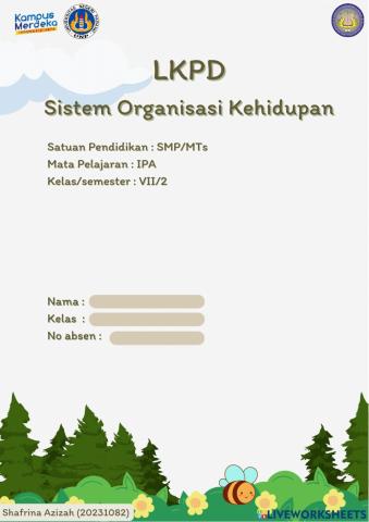 Sistem organisasi kehidupan