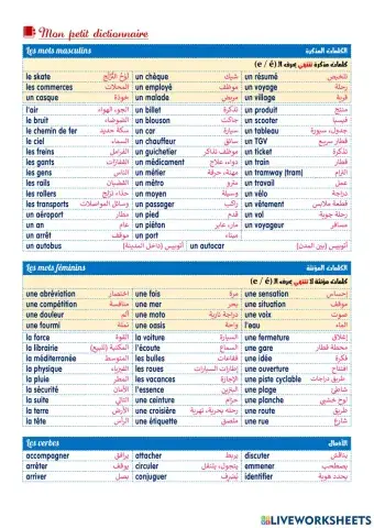 4-1 Mon petit dictionnaire (Club-dos 3)