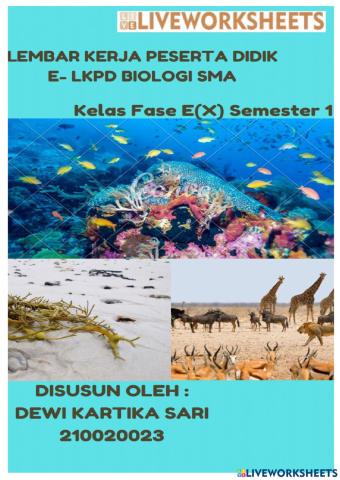 Evaluasi LKPD Keanekaragaman Hayati