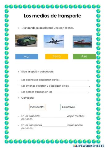 Medios de transporte