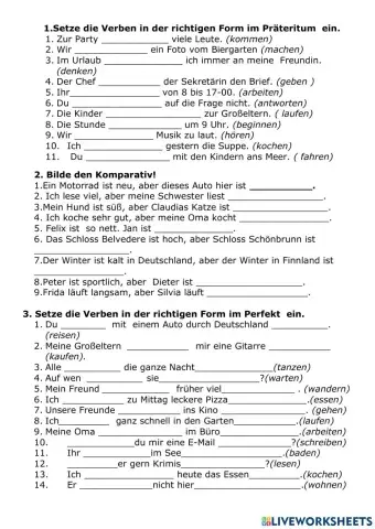 Perfekt, Perfekt, Kompativ