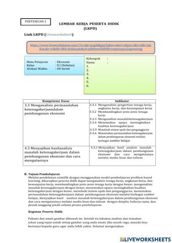 Ketenagakerjaan pertemuan ke 2