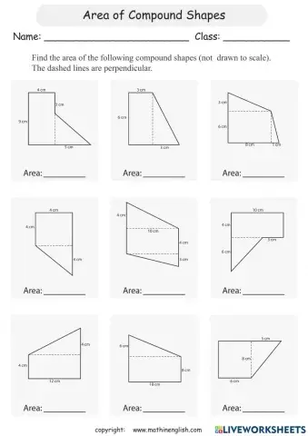 Area of Compound Shapes