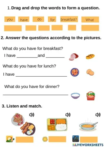 What do you have for breakfast?