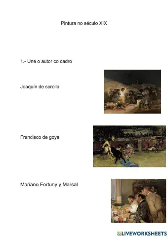 Pintores en el siglo XIX