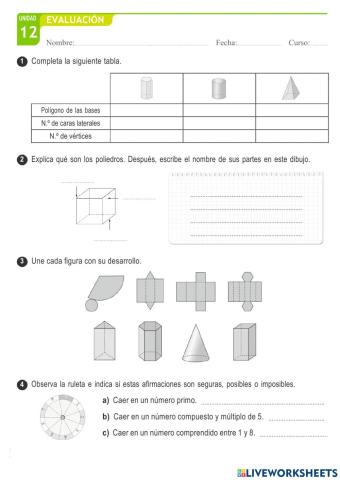 Prueba Tema 12 Mates