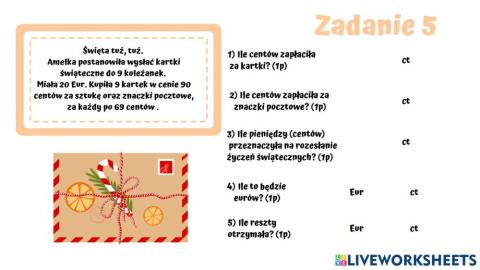 Obliczanie wydatków