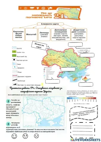 Що розказує карта