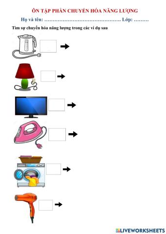 Chuyển hóa năng lượng