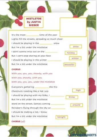 Mistletoe - Justin Bieber