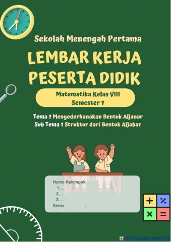 Menyederhanakan Bentuk Aljabar