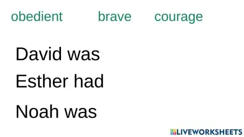 Fill with the correct adjective