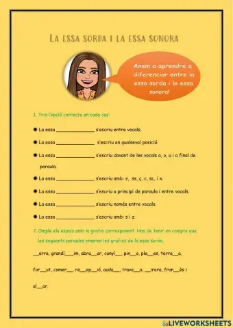 Essa sorda i essa sonora