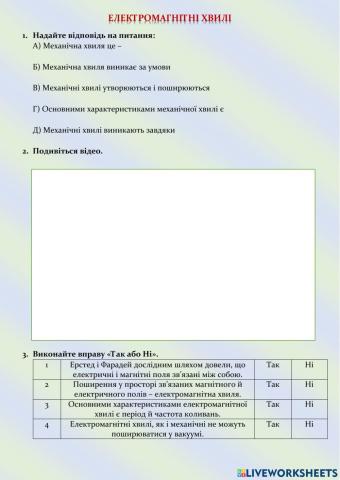Електромагнітні хвилі