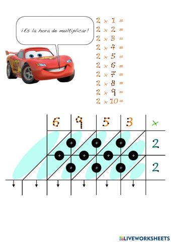 Multiplicar 22 Cars