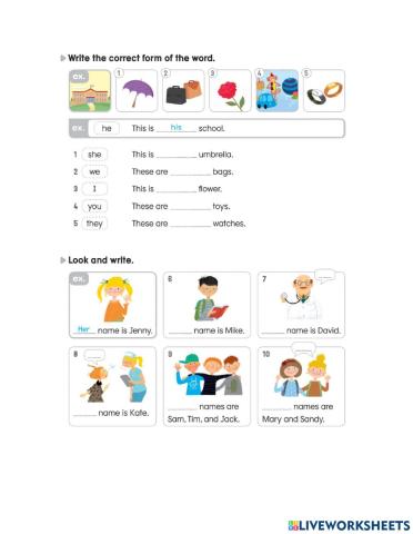 My first grammar 1- ws 9