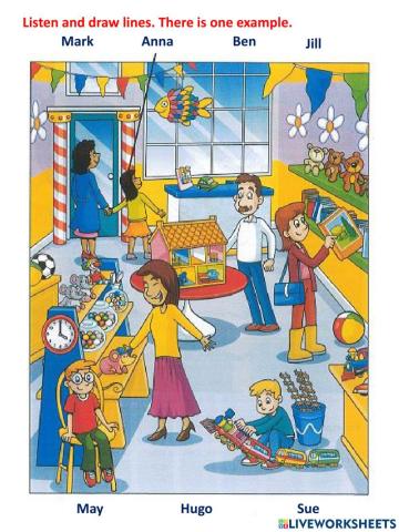 Starters 3 - Listening Test 3