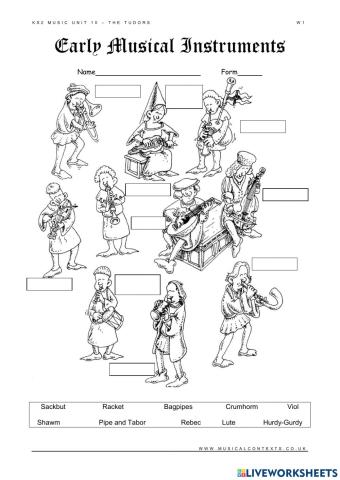 Instruments Renaissance