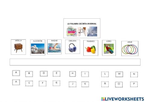 Palabra secreta invernal 5