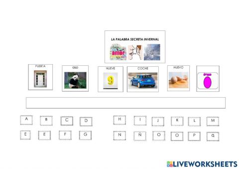 La palabra secreta invernal
