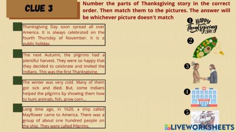 Thanksgiving story