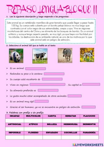 Lengua bloque ii 5º primaria