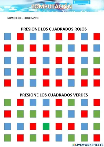 Ejercicio pàra dar Clic