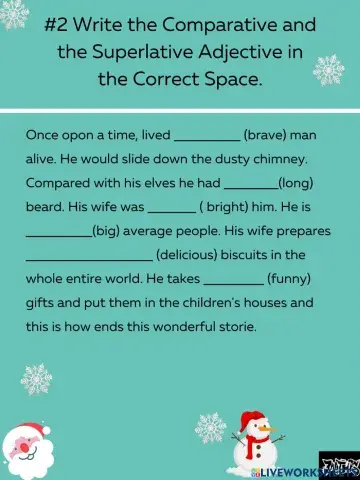 Comparative VS Superlative -2