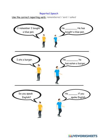 Reported Speech