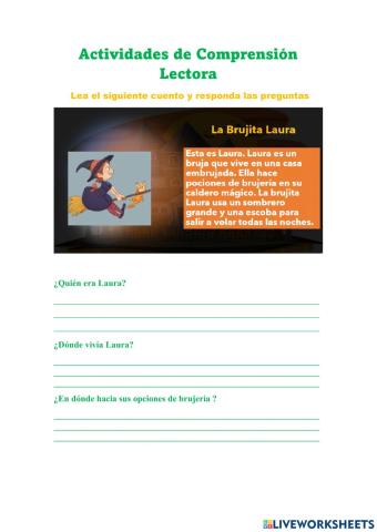 Comprensión Lectora