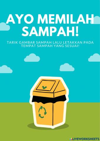 Memilah sampah