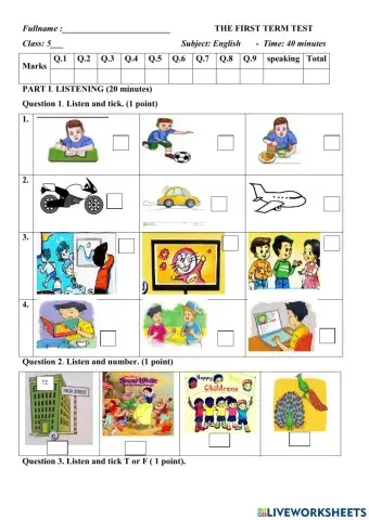 Đề thi học kì 1