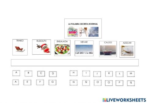 Palabra secreta invernal 10