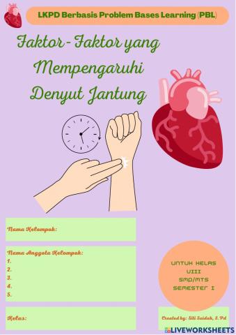 LKPD Frekuensi Denyut Jantung
