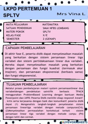 Lkpd 1 spltv