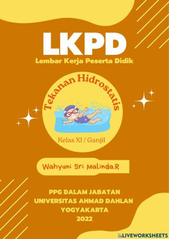 LKPD Tekanan Hidrostatis