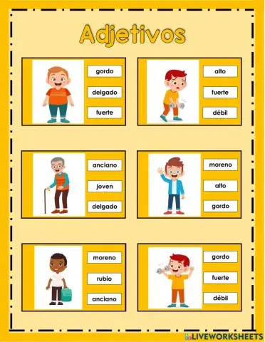 Los Adjetivos