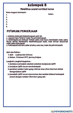 LKPD Kelompok B