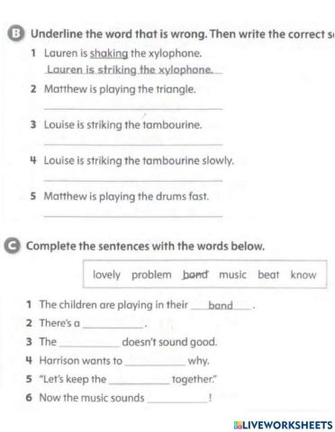 A problem for the band