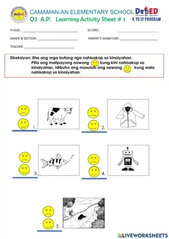 Q3 week 1 ap pretest no.1