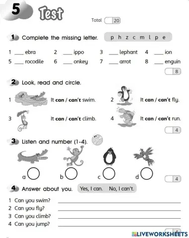 Smart Junior 2 (Test 5)