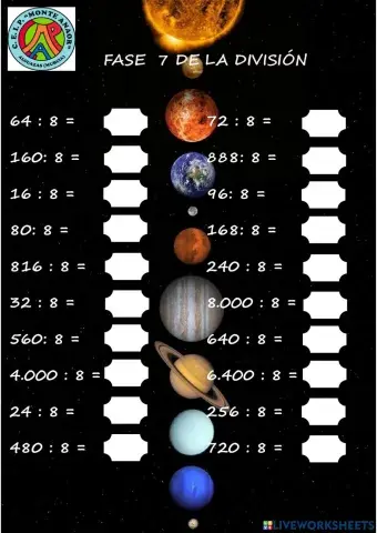 Fase 7 de la división