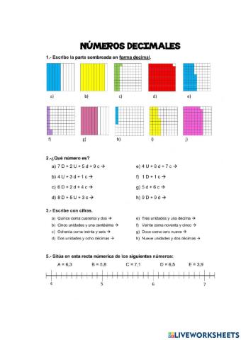 Números decimales