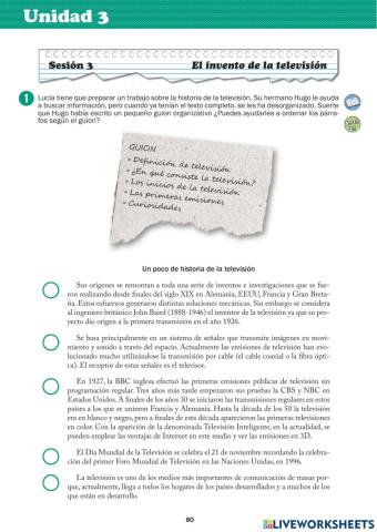 El invento de la televisión