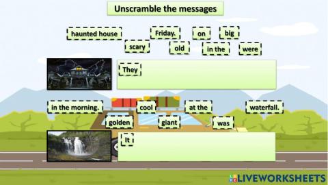 Unscramble the messages