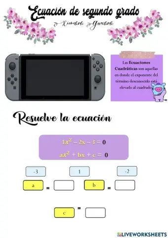 Ecuaciones de Segundo Grado