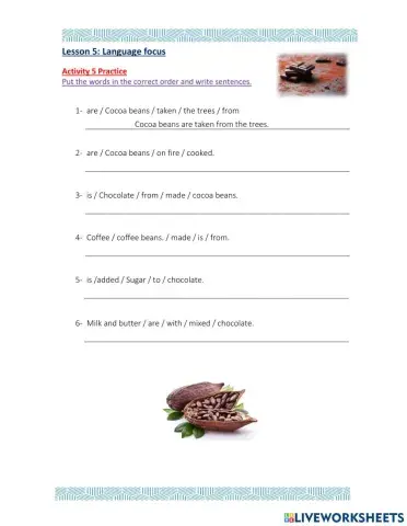 Access 8 - T2 - U6 - L5 - Act 5