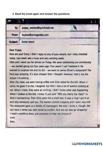 Reading for comprehension