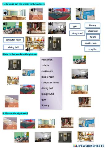 Quick Minds 3, Our School